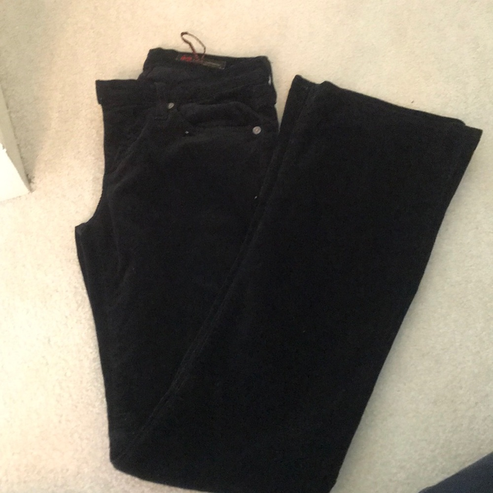Corduroy flare jeans!